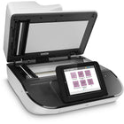 HP 8500 fn2 Duplex Digital Sender Flow Scanner-Front panel applications: E-mail; Save to Network Folder/USB/Device Memory; Open Extensibility Platform (OXP) applications; software scan using HP Scan Software; user application via TWAIN, ISIS, WIA or Kofax VirtualRescan (VRS) Professional drivers2