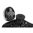 Can-Bramar PL Adult 2-in-1 Full Body and Headless Male Unbreakable Mannequin - 73"H - Glass Base -  Glossy Black-Contact us for special pricing on orders over 20 mannequins