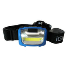 iGlow 5 Piece COB Flashlight and Headlamp, 12 Pack-5