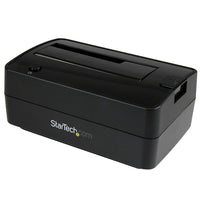 StarTech Drive Docking Station for 2.5/3.5" SATA Drives, USB 3.1 or eSATA-Connect and access a 2.5" or 3.5" SATA SSD/HDD over USB 3.1 Gen 2 or eSATA