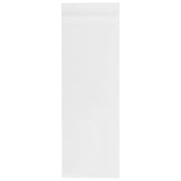 JAM Paper Cello Sleeves with Self Adhesive Closure, 4.25 x 11.25, Clear, 1000 Pack (NUM11CELLOB)-Clear