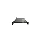 StarTech 2U Adjustable Mounting Depth Vented Sliding Rack Mount Shelf, 50lbs / 22.7kg-Ventilated shelf design improves air flow and helps lower temperatures in the rack