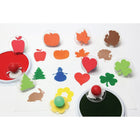 Center Enterprises Ready2Learn  Giant Holiday Stamps (CE-6726)-Holiday