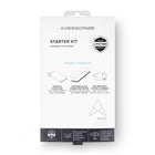 AXS - Ensemble de depart,etui ULTRA CLEAR teste contre les chutes,protecteur d'ecran et chargeur 20W pour iPhone 12/12Pro-Protecteur d'ecran durabilite superieure, offrant une clarte HD