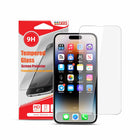 22 Cases Tempered Glass Screen Protector  for iPhone 15 Pro-Transparent