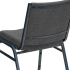 Flash Furniture HERCULES Series Heavy Duty Stack Chair - Grey Fabric-Contoured Cushions