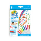 Crayola Color Wonder Mess-Free Paintbrush Pens - 8 Pack-COLOR WONDER PAINT SET: Features 8 Color Wonder Paintbrush Pens for use with Color Wonder Paper & Colouring Pages (each sold separately)