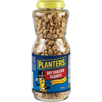 Planters Dry Roasted Peanuts-Salty