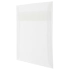 JAM Paper 8 x 8 Square Envelopes, Clear Translucent Vellum, 100 Pack (51287g)-Size: 8" x 8"