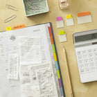 Avery Durable Dividers - 8 Tabs - Multi-Color-Print section titles on plain paper and insert into included sheet protector