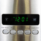 Kenmore Aroma Control 12-Cup Programmable Coffee Maker with Reusable Filter - Red and Stainless Steel-Aroma control: 1-4 cup button doubles as "bold" brewing option