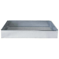 Justrite Rinse Tanks Parts Basket, 28" x 13" x 4"-26-gauge premium coated steel