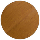 Flash Furniture Mobile 42'' Round Activity Table, Oak Laminate Top, Height-Adjustable Preschool Legs (XUA42RNDOKTPC)-Popular Round Activity Table