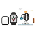 PanzerGlass Full Body for Apple Watch 40mm S4-6/SE - Black-Crystal clear. 100% touch preservation