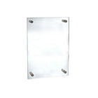 Azar Displays Acrylic Standoff Sign Holder, 18" x 24" (105524)-Sign holder