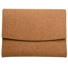 JAM Paper Italian Leather Portfolio With Snap Closure, 10.5 x 13 x 0.75, Cork, Sold Individually (233327625)-Brown
