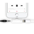 Aluratek iPhone Combo Lightning & 3.5MM Adapter-Current Output - These Lightning connectors support a maximum current output of 5V/1A and 5V/2A.