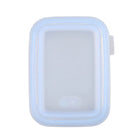 Minimal Silicone Food Storage Container - Clear - 460ml - Set of 2-100% food grade pure silicone