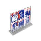 Azar Displays 8.5" x 11" Vertical Top Load Acrylic Sign Holder, Clear, 10 Pack (142712)-Perfect for schools, businesses, homes, and retail stores