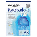 Mont Marte Watercolour Pad 180gsm - A3 - 15 Sheets-Watercolour paper 15 page pad