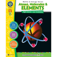 eBook: Atoms - Molecules & Elements - (PDF version - 1-User Download) - ISBN 978-1-55319-371-5 - Grade 5 - 8-You will receive two emails: one confirming your entire order, and one with a "Download Software" buttonYou can download immediately or return to your email to download later