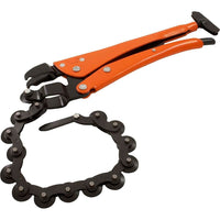 Grip-on 12" Heavy Duty Locking Chain Pipe Cutter, 4-1/2" Jaw Opening-Jaw opening (inches): 4-1/2"