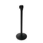 Futech Crowd Control Stanchion With a 4-Way Connector & a Retractable Black Belt-Crowd Control Barrier