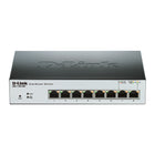 D-Link Refurbished Smart Managed 8-Port Gigabit PoE Switch-8x 10/100/1000 Gigabit PoE Ports