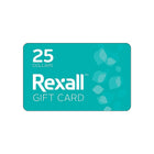 Rexall $25 Gift Card-This Gift Card is redeemable for merchandise at any participating Rexall and Rexall Pharma Plus store in Canada