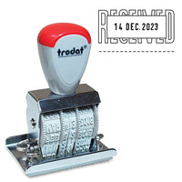 Trodat Manual Received Text Dater-Received messaged and date stamp