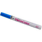 JAM Paper Marvy Uchida Fine-Point Opaque Paint Marker - Blue - 5 Pack (7665887g)-Vibrant shade of blue for a wide range of creative work