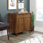 Sauder Clifford Place Library Base - 30.27" H - Grand Walnut (421115)-1 adjustable shelf