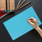 JAM Paper 8 1/2 x 14 Legal Size Recycled Cardstock, Brite Hue Blue, 50 Pack-Dimensions: 8.5 x 14