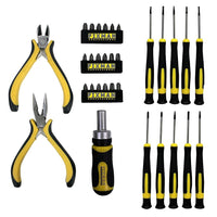 Fixman 32-Piece Multi Tool Set  (49054)-Comfortable soft grip
