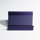 Futech ABC010 Aluminum Slanted Business Card Holders, Assorted Colours, 10 Pack-3.75"W x 2"H