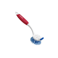 Vileda Powerfibres Pots and Pans Brush-Bristles rinse completely clean under the tap, for easy and thorough rinsing of food and dirt, helping to keep the brush fresh and clean
