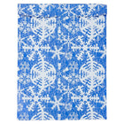 JAM Paper Foil Envelopes, 9 x 12, Blue Winter White Snowflakes, 100 Pack (01323320B)-Material: foil