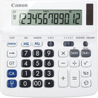 Canon WS-220TSG 12-Digit LCD Display Desktop Calculator-Features a 12-digit, wide LCD display with 3-digit punctuation and an adjustable tilt for easy reading