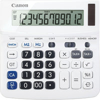 Canon WS-220TSG 12-Digit LCD Display Desktop Calculator-Features a 12-digit, wide LCD display with 3-digit punctuation and an adjustable tilt for easy reading