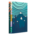 General Supply Goods + Co Soft Touch Graphic Notebooks - Multicolour - 3 Pack-1 Bullet, 1 blank, and 1 lined notebook