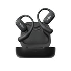 Shokz OpenFit Bluetooth Headset Noise Cancelling Mic Around Ear Air Conduction - OpenBass - Black-Dynamic OpenBass: Enhanced low frequencies for immersive music.
