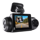 Cobra SC 201 DualView Dash Cam-Lane departure and forward collision warnings let you know if you're drifting or quickly approaching an object