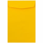JAM Paper 6" x 9" Open End Catalog Premium Envelopes - Sunflower Yellow - 25 Pack-Colour: Sunflower Colour: Yellow open end catalog envelopes