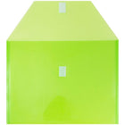 JAM Paper Plastic Envelopes with VELCRO Brand Closure, Letter Booklet, 9 3/4" x 13", Assorted Colours, 6 Pack (218V0ASSRT)-This Envelope is fashioned from high quality 28 lb paper and has a Straight Flap that is Gummed