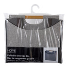 Truu Design Two-Compartment Magazine Holder - 12.2" x 11.6" - Grey-Made of high-quality, durable and safe woven paper and the handle is made of natural bamboo