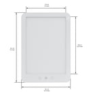 Sheffield Home Aura Light Therapy Lamp-Touch activated controls