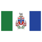 Provincial Flag, Yukon, 4" x 6", 12/Pack-4" x 6" flag, rectangular shape