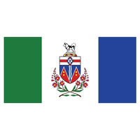 Provincial Flag, Yukon, 4" x 6", 12/Pack-4" x 6" flag, rectangular shape