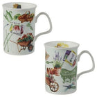 Roy Kirkham Mugs (Set of 6) - In the Garden, Lancaster Shape-Mugs
