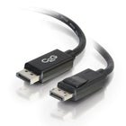 C2G - Câble Displayport avec loquets M/M, noir, 3 pi-Connecter directement une sortie DisplayPort à une entrée DisplayPort